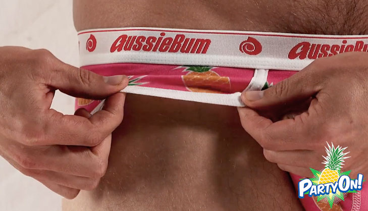 Slipy AussieBum Partyon Pineapple14